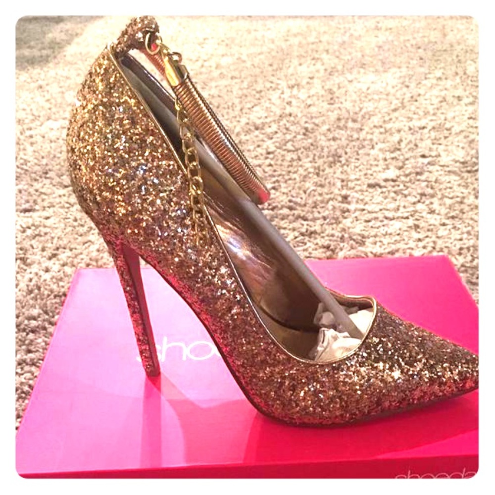 Rose Gold Pumps
